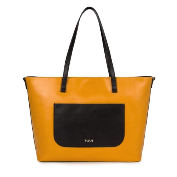 Authentic TOUS bicolor shoulder tote bag
